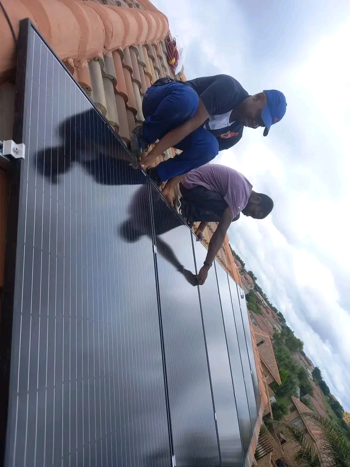 Solar panel installation
