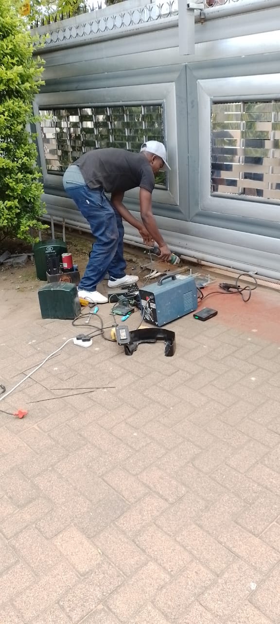 Garage door motor repair