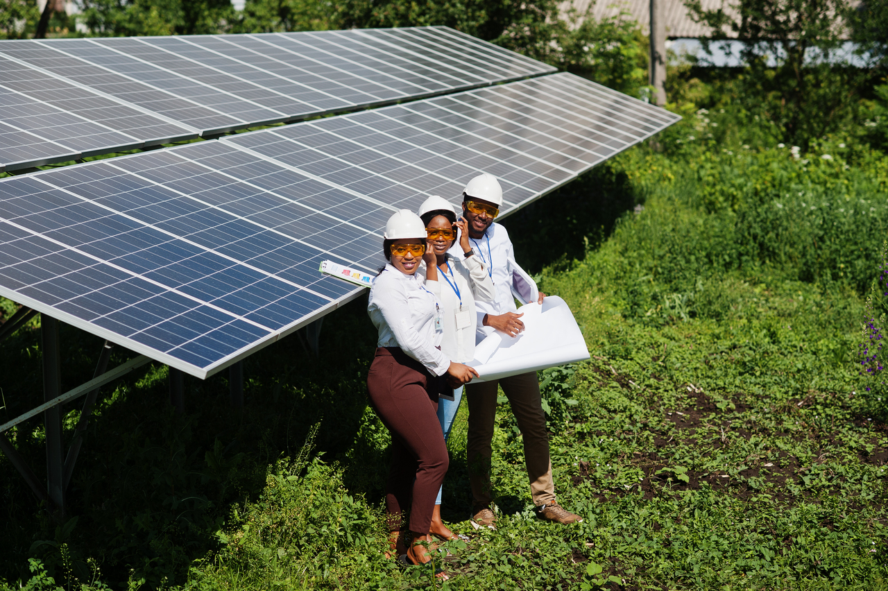 Professional solar panel installation in Gauteng